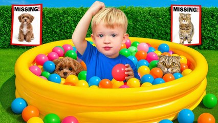 Lost Puppy & Missing Brother 🐾 | Cute Kids Stories Compilation