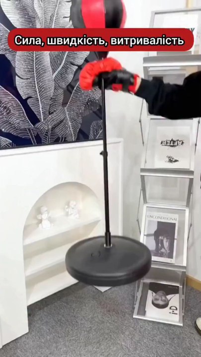 Owlsky Punching Bag with Stand, Boxing Bag for Adults - Height Adjustable - Speed Bag for Training, Boxing Equipment, Stress Relief & Fitness order now : https://amzn.to/47GTdnT