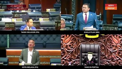 YB Kota Melaka tanya kenapa Wan Saiful masih duduk di blok pembangkang