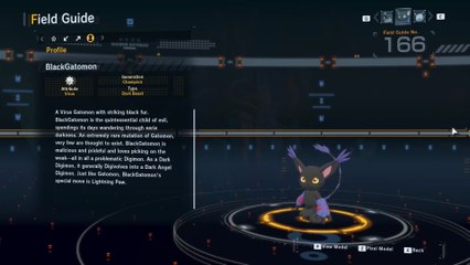 blackgatomon all digivolution/de-digivolution/profile Digimon Story Time Stranger