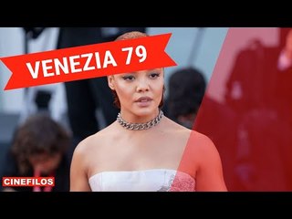 Tessa Thompson sul red carpet di Venezia 79