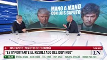 Luis Caputo, salió a decir que se encuentra “más que cómodo con un dólar a 1.500”