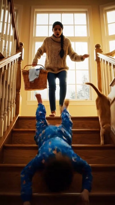 The Brave Cat That Saved a Falling Child | Heart-Touching Short Emotional Story