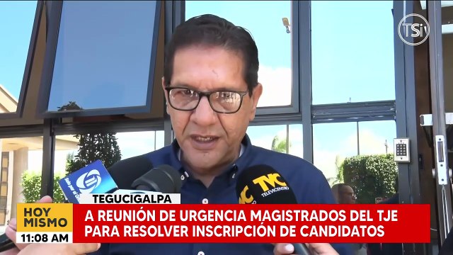 TJE a reunión de emergencia para resolver recursos de inscripción de candidatos