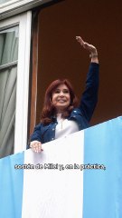 Cristina Kirchner criticó a Milei con un video en sus redes sociales