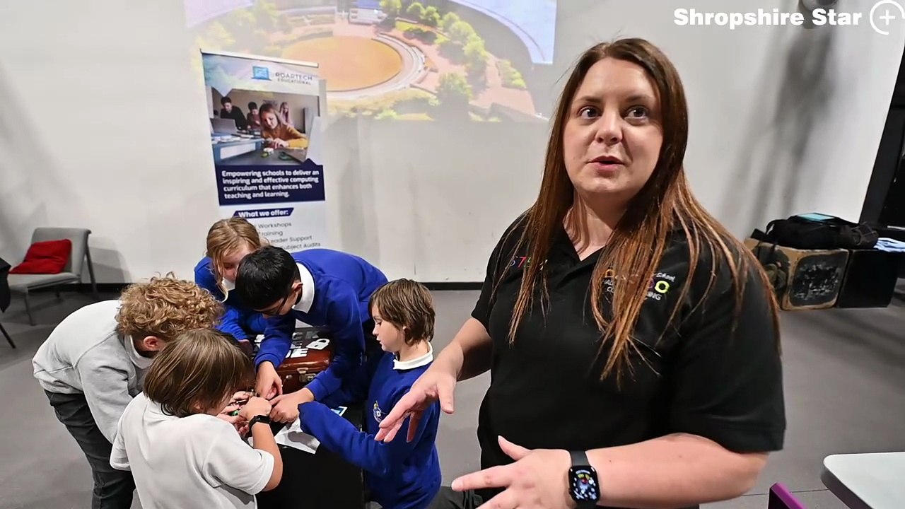Multi School computing challenge takes place at Hadley Learning Community in Telford area.