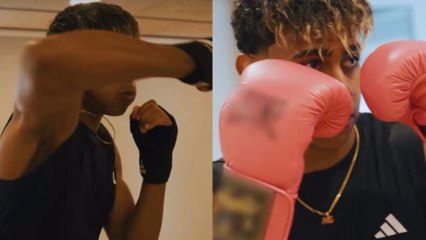 El púgil Lamine empieza con el boxeo