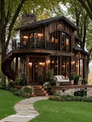 Luxury Rustic Cabin – A Cozy Retreat in the Woods