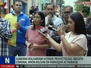 Vicepresidenta Delcy Rodríguez: Quieren intervenir a Venezuela por sus recursos naturales