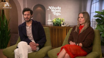 Kristen Bell and Adam Brody of 'Nobody Wants This'