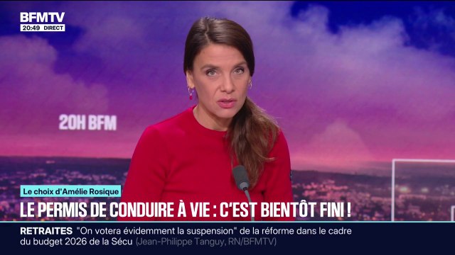 LE CHOIX D'AMÉLIE ROSIQUE - Permis de conduire: l'Union européenne fixe une validité de 15 ans