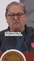 Paco Ignacio Taibo II critica poemario