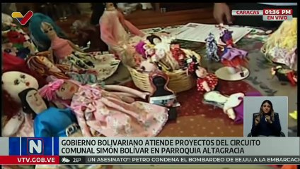 Vpdta. Delcy Rodríguez recorrió el Circuito Comunal Simón Bolívar de la parroquia Altagracia