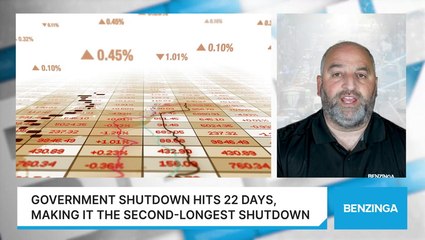 Government Shutdown Hits 22 Days, Making It the Second-longest Shutdown