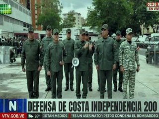 Vpdte. Sec. Padrino López destacó trabajo de la FANB para mantener la paz de Venezuela