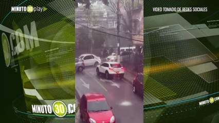 ¡Qué aguacero tan bravo! Cerrado el deprimido de la Feria de Ganado por inundación