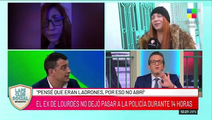 Por qué el que el novio de Lowrdes Fernández no le abrió a la Policía y cuál fue el descargo ante la Justicia