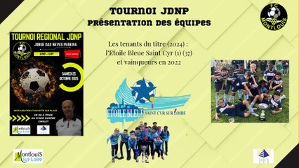 Présentation des équipes du Tournoi JDNP 2025