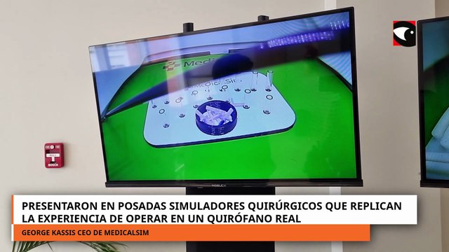 presentaron en Posadas simuladores quirúrgicos