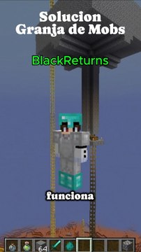 ¿Por que no funciona mi granja de mobs? Posible solucion