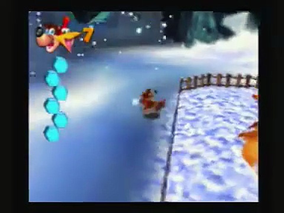 Let's Play Banjo-Kazooie (100% German) - Part 32 - Winter im Walde