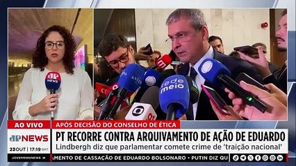 PT recorre contra arquivamento de ação contra Eduardo Bolsonaro