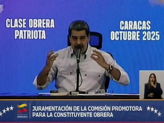 Jefe de Estado: La clase obrera quiere construir socialismo para que la riqueza llegue a todos