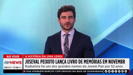 Joseval Peixoto lança livro de memórias em novembro
