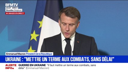 Guerre à Gaza: Emmanuel Macron explique que la priorité “est le plein respect du cessez-le-feu”