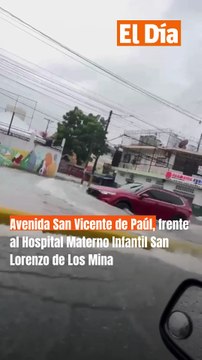 Avenida San Vicente de Paúl, frente al Hospital Materno Infantil San Lorenzo de Los Mina