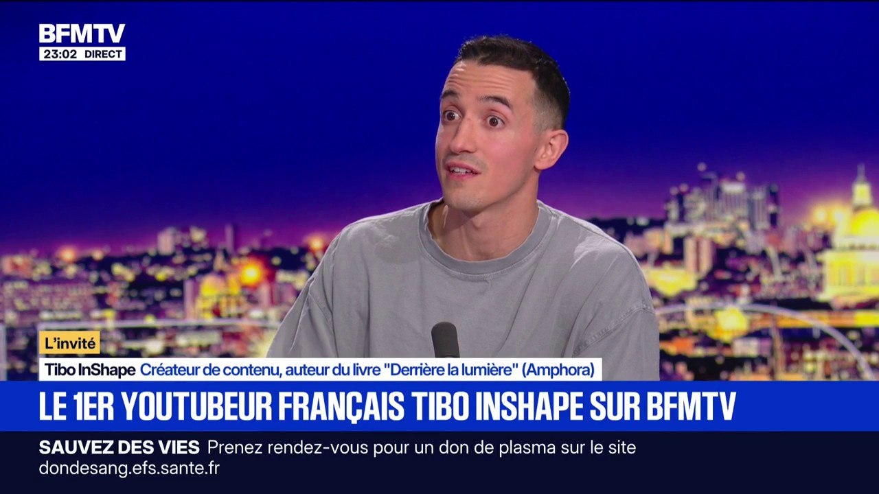 "Je pense être moins lisse, je donne plus mon avis": Tibo InShape explique ce qui pourrait le distinguer des autres youtubeurs français