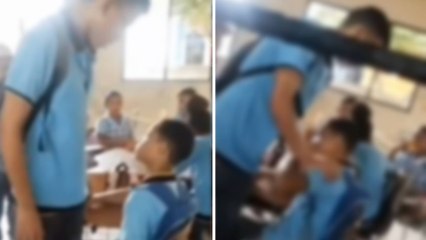 VIDEO | Niño fue brutalmente golpeado por un compañero en un presunto caso de matoneo en Cartagena