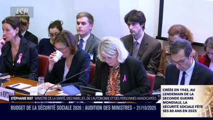 La séance est ouverte ! - Budget de la sécurité sociale 2026 : audition des ministres - 21/10/2025