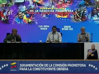 Jefe de Estado enalteció la resistencia de la clase obrera ante las incesantes amenazas imperiales