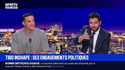 Tibo Inshape : ses 3 engagements politiques - 23/10
