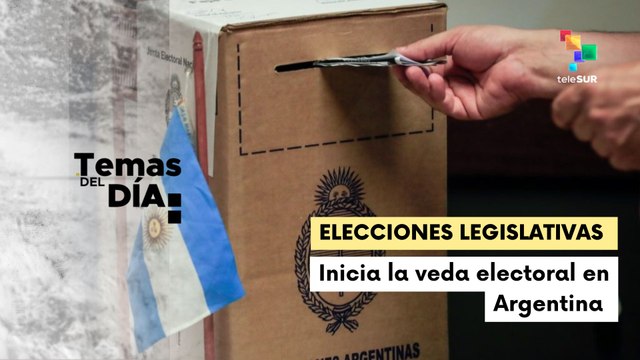 Cierre de campañas de cara a las elecciones legislativas en Argentina