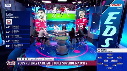 Benjamin André : «Je ne pense pas qu'on méritait mieux ce soir» - Foot - Ligue Europa - Lille