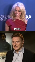 Liam Neeson And Pamela Anderson Through The Years #shorts