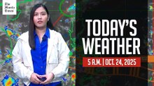 Today's Weather, 5 A.M. | Oct. 24, 2025