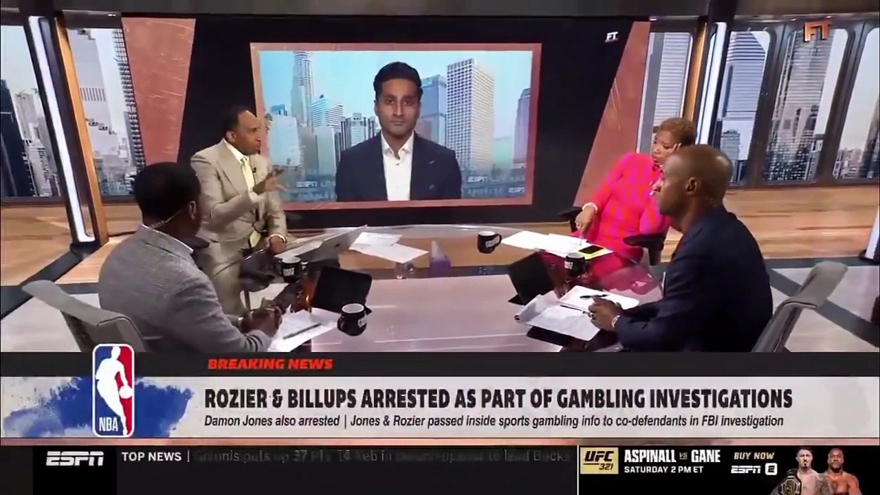 Stephen A. Smith warns that President Trump could be coming for the WNBA next, after targeting the NFL over Bad Bunny and the NBA over gambling.  “Trump is coming. He’s coming.”