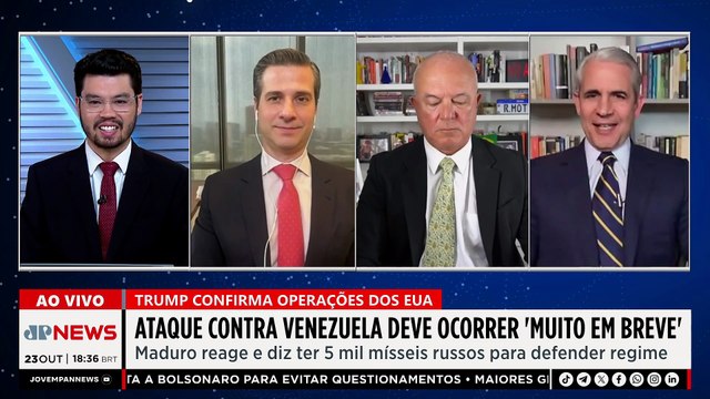 TRUMP DEIXA LULA FORA DA AGENDA / TENSÃO EUA E VENEZUELA ESCALA | OS PINGOS NOS IS - 23/10/25