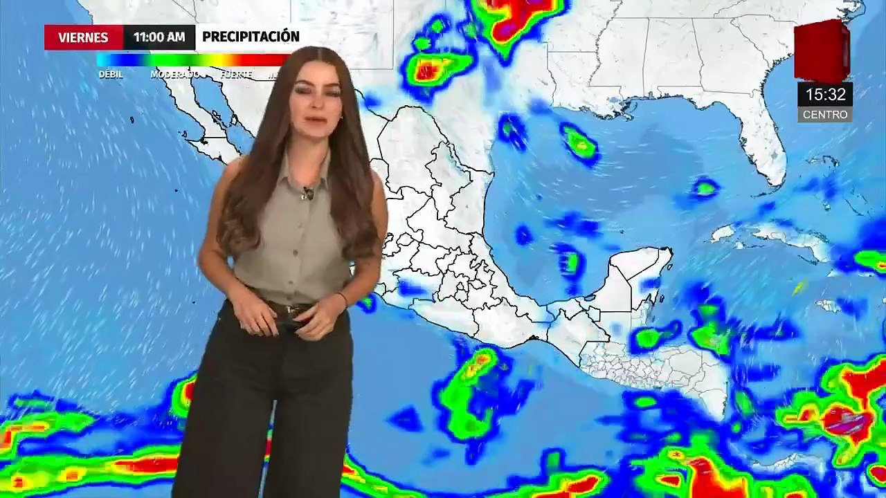 Clima de hoy jueves 23 de octubre de 2025 | Pronóstico con Sandy Tok