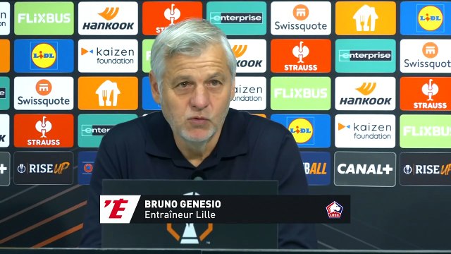 Genesio : « Je m'en veux » - Foot - Ligue Europa - Lille