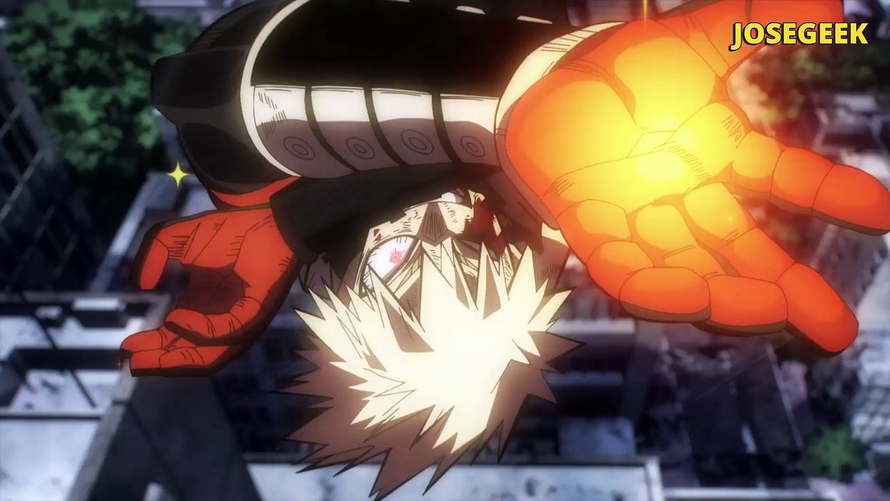 My Hero Academia temporada 8: Imágenes del capítulo 4 "¡El don explosión!"