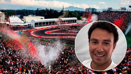 Checo Pérez manda mensaje a los fans previo al GP de México: "Nos quedan 5 carreras más antes de que nos volvamos a ver"