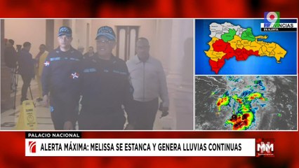 Alerta máxima por tormenta Melisa que se estanca en el país | Noticias & Mucho MAS