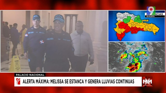Alerta máxima por tormenta Melisa que se estanca en el país | Noticias & Mucho MAS