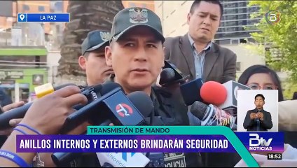 Anillos de seguridad garantizarán protección a autoridades en la transmisión de mando del 8 de noviembre