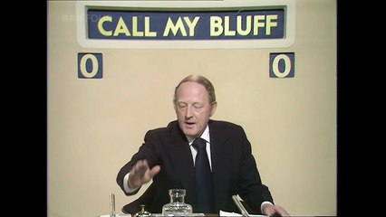 Call My Bluff (BBC Two Thursday 10th June 1976)