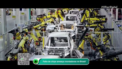 Sem chips, montadoras podem parar produção no Brasil